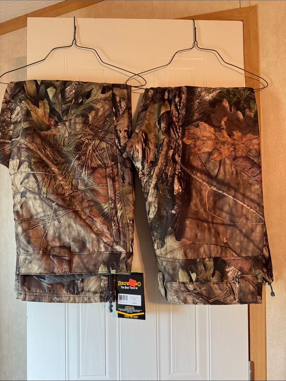 Browning Men's Realtree-Style Camouflage Cargo Shorts - Brown & Green